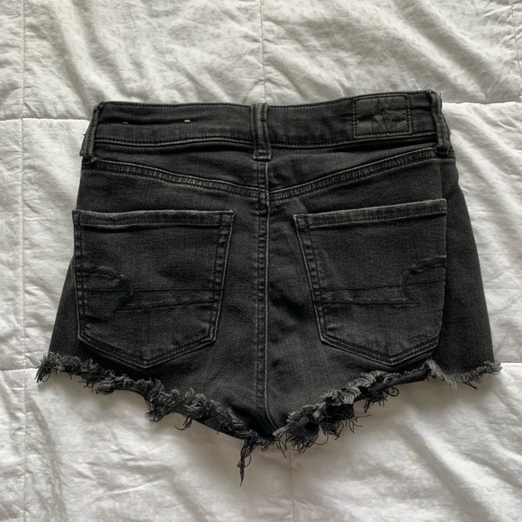 Black American Eagle Shorts - Picture 2 of 3